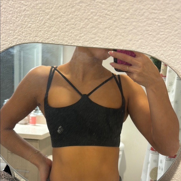Black Strappy Bralette - Picture 1 of 5